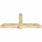 Ekena Millwork Eugene Rough Sawn Timber Gable Bracket, Douglas Fir, 72"W x 33"H x 6"D x 6"F, 11/12 Pitch GBW072X33X0606EUG00RDF - alternate 5